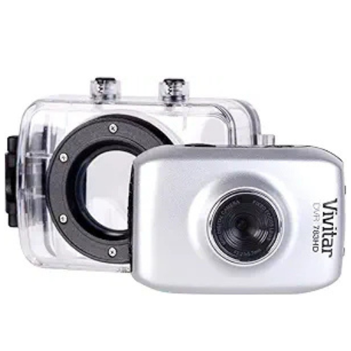 CAMERA DVR 783HD (CAMARA PLATEADA/CAMCORDER)